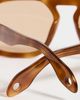 Elisa Johnson Elisa Johnson Jane Sunglasses Light Brown Tortoise One - 5