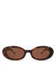 Elisa Johnson Elisa Johnson Lyric Oval Sunglasses, 52mm - 1