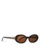 Elisa Johnson Elisa Johnson Lyric Oval Sunglasses, 52mm - 3