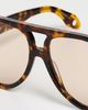Elisa Johnson Elisa Johnson Maren Sunglasses Brown Tortoise One - 5