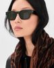 Elisa Johnson Elisa Johnson Miller Sunglasses Gloss Black One - 3