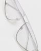 Elisa Johnson Elisa Johnson Riley Glasses Silver Metal Purple Lens One - 5