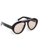 Elisa Johnson Elisa Johnson Val Sunglasses Gloss Black One - 1