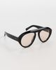 Elisa Johnson Elisa Johnson Val Sunglasses Gloss Black One - 4