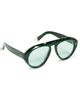 Elisa Johnson Elisa Johnson Val Sunglasses Green Tortoise One - 1