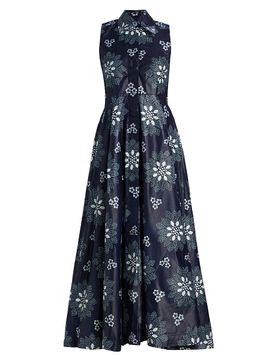 Elisamama Women's Alade Sleeveless Midi-Shirtdress