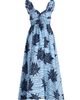 Elisamama Women's Ibukun Botanical-Print Cotton A-Line Midi-Dress - 1