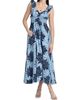 Elisamama Women's Ibukun Botanical-Print Cotton A-Line Midi-Dress - 2