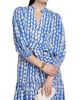 Elisamama Women's Yosola Tie-Waist Geometric Print A-Line Midi-Dress - 7