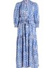 Elisamama Women's Yosola Tie-Waist Geometric Print A-Line Midi-Dress - 9