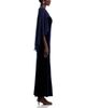 Eliza J Eliza J Embellished Neck Cape Mermaid Gown - 5