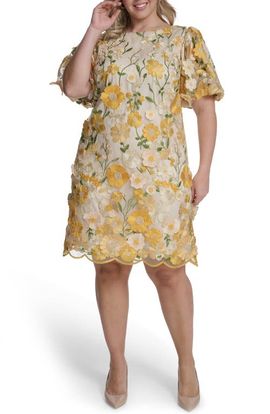 Eliza J - Spaghetti Strap Fit & Flare Dress in Green at Nordstrom