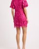 Eliza J Eliza J Embroidered Puff Sleeve Shift Minidress - 1