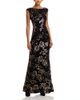 Eliza J Eliza J Extended Cap Sleeved Gown - 1