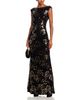 Eliza J Eliza J Extended Cap Sleeved Gown - 2