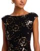 Eliza J Eliza J Extended Cap Sleeved Gown - 3