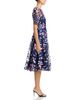 Eliza J Eliza J Floral Elbow Sleeve Short Dress - 5