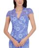 Eliza J Eliza J Illusion Neck Cap Sleeve Gown - 3