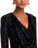 Eliza J Eliza J Long Sleeve Sequin Jumpsuit - 3