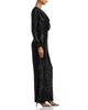 Eliza J Eliza J Long Sleeve Sequin Jumpsuit - 5