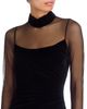 Eliza J Eliza J Mock Neck Illusion Gown - 3