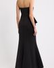 Eliza J Eliza J Rhinestone Ruffle Detail Sweetheart Strapless Gown - 2