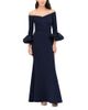 Eliza J Eliza J Ruffled Off-the-Shoulder Gown - 1