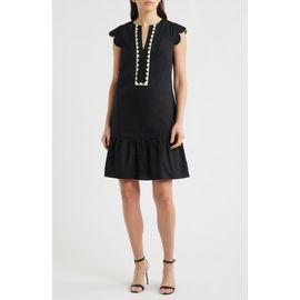 Eliza J Eliza J Scallop Ruffle Hem Dress