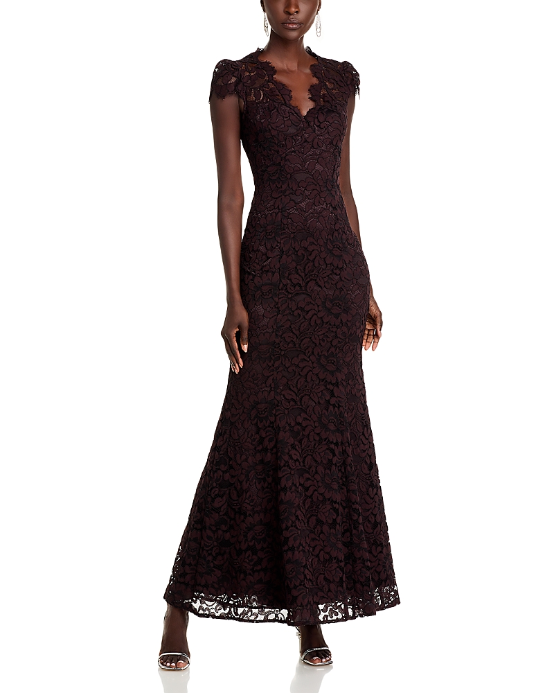 lace slim fit wedding dress SKYE / Gorgeous Fitted Lace Wedding Dress with Long Sleeves