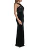 Eliza J Eliza J Sequin Embellished Velvet Mermaid Gown - 5