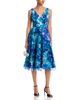 Eliza J Eliza J Sleeveless V Neck Fit & Flare Mini Dress - 2