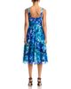 Eliza J Eliza J Sleeveless V Neck Fit & Flare Mini Dress - 4