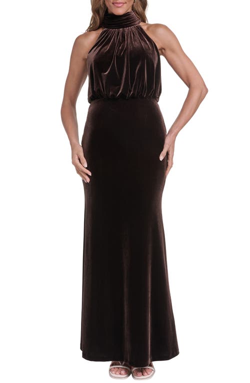 Eliza J Eliza J Sleeveless Velvet Gown