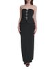 Eliza J Eliza J Strapless Peplum Column Gown - 1