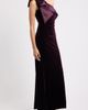 Eliza J Eliza J Velvet & Satin One-Shoulder Gown - 3