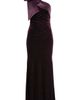 Eliza J Eliza J Velvet & Satin One-Shoulder Gown - 5