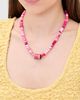 Elizabeth Cole Elizabeth Cole Chroma Necklace Electric Pink One - 3
