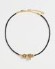 Elizabeth Cole Elizabeth Cole Destria Necklace Black One - 2
