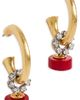Elizabeth Cole Elizabeth Cole Effie Earrings Coral One - 1