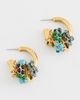 Elizabeth Cole Elizabeth Cole Enna Earrings Green Turquoise One - 2