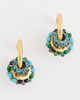 Elizabeth Cole Elizabeth Cole Enna Earrings Green Turquoise One - 5