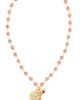 Elizabeth Cole Elizabeth Cole Galia Necklace Orange One - 1