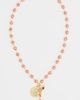 Elizabeth Cole Elizabeth Cole Galia Necklace Orange One - 4