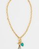 Elizabeth Cole Elizabeth Cole Koira Necklace Turquoise One - 4