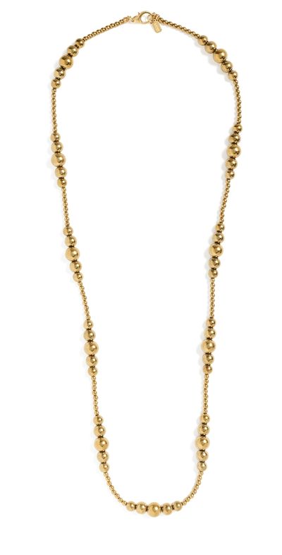 Elizabeth Cole Elizabeth Cole Maissa Necklace Gold One
