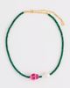 Elizabeth Cole Elizabeth Cole Meiko Necklace Green One - 2