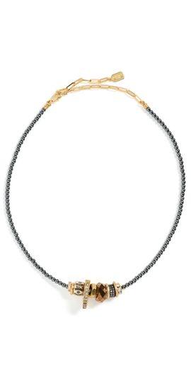 Elizabeth Cole Elizabeth Cole Terra Necklace Mixed Metal One