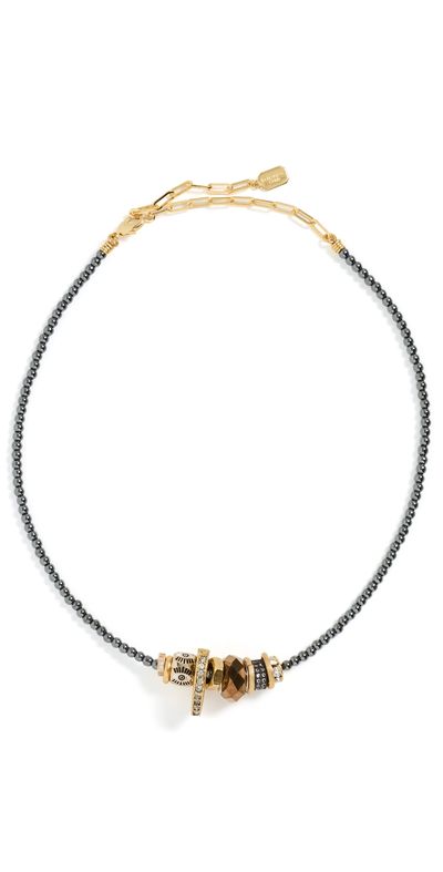 Elizabeth Cole Elizabeth Cole Terra Necklace Mixed Metal One