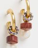 Elizabeth Cole Elizabeth Cole Tessie Earrings Pink One - 2