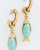 Elizabeth Cole Elizabeth Cole Turiel Earrings Blue One - 2